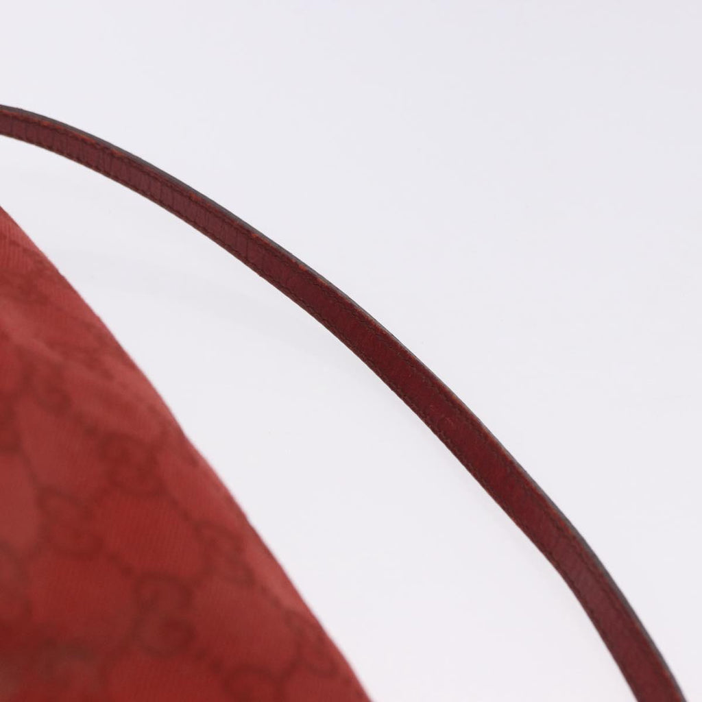 Gucci Red Monogram Boat Pochette