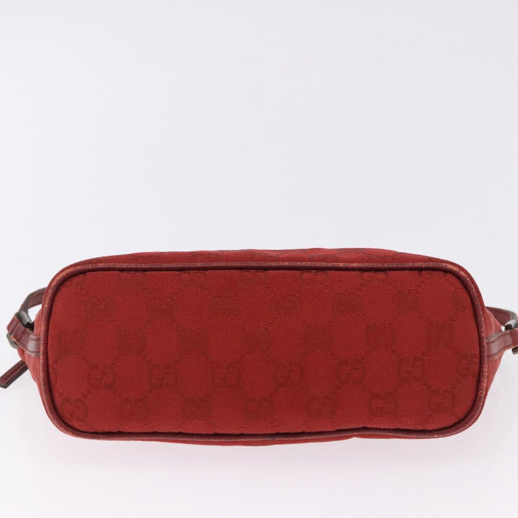 Gucci Red Monogram Boat Pochette