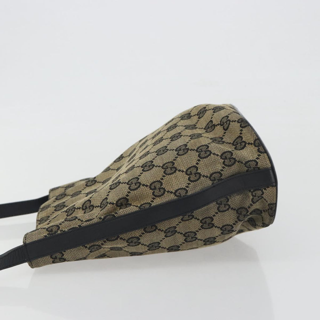 Gucci Navy Monogram Bucket Tote