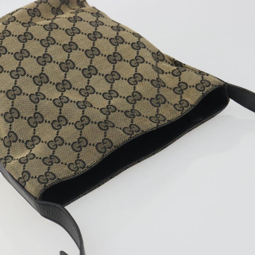 Gucci Navy Monogram Bucket Tote