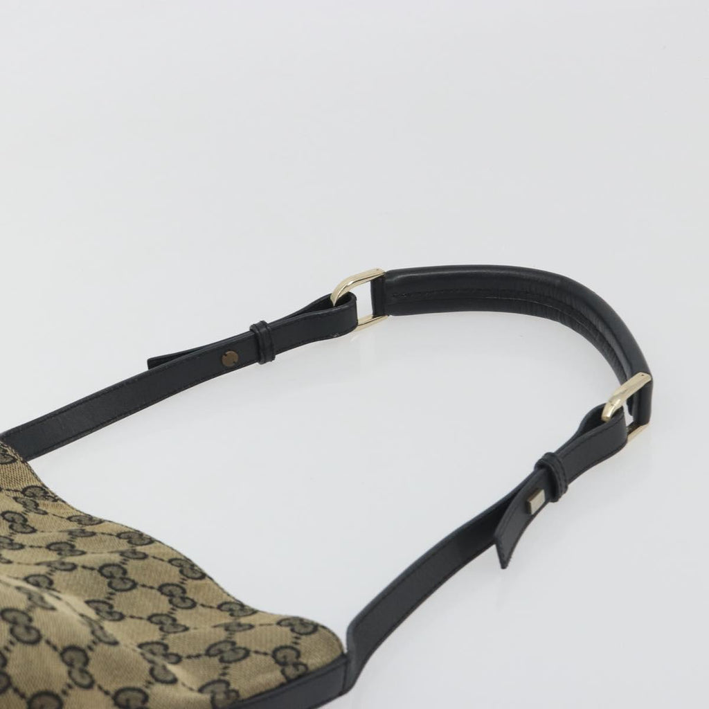 Gucci Navy Monogram Bucket Tote