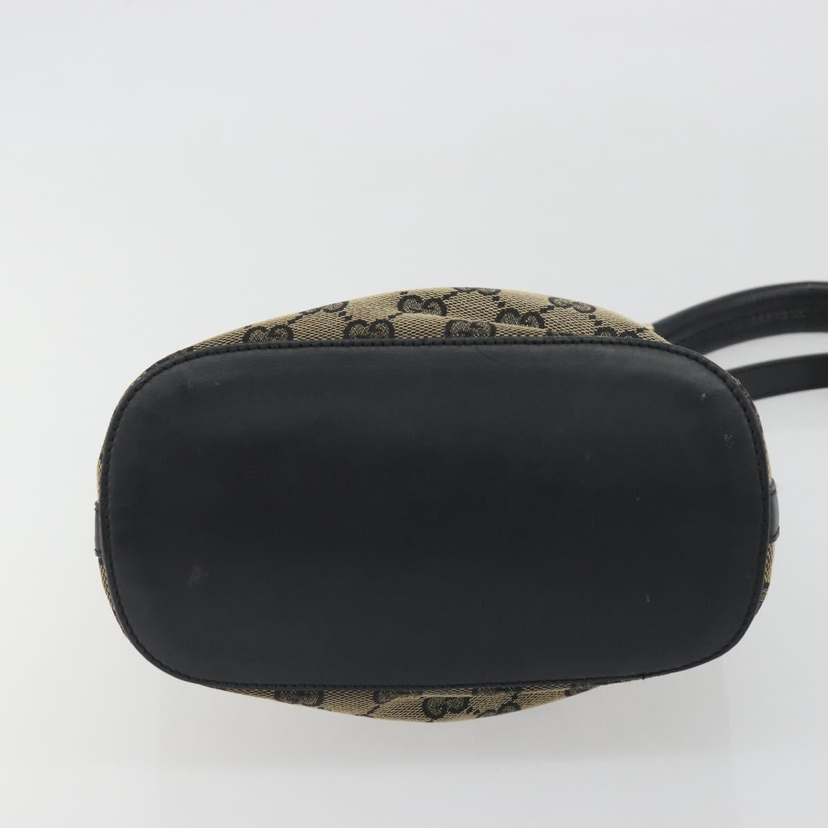 Gucci Navy Monogram Bucket Tote
