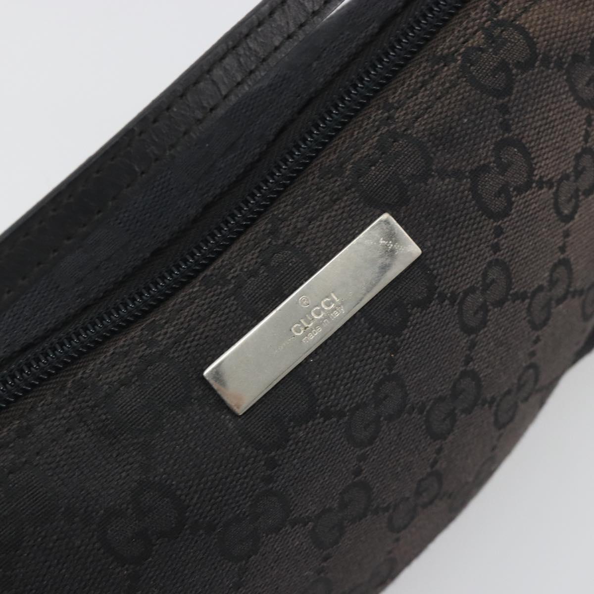Gucci Black Monogram Boat Pochette