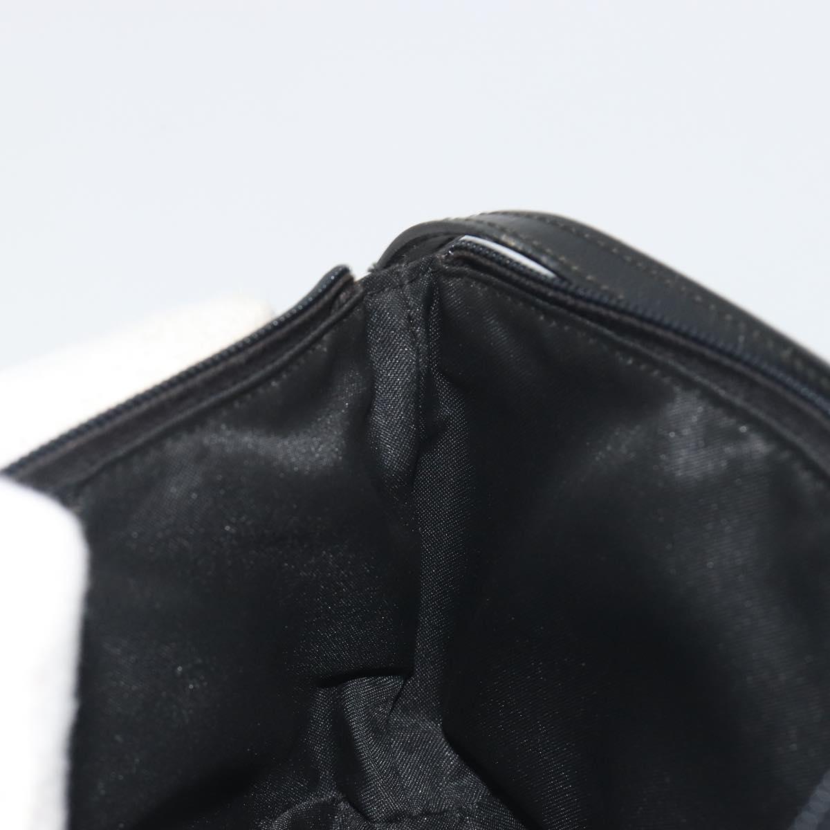 Gucci Black Monogram Boat Pochette