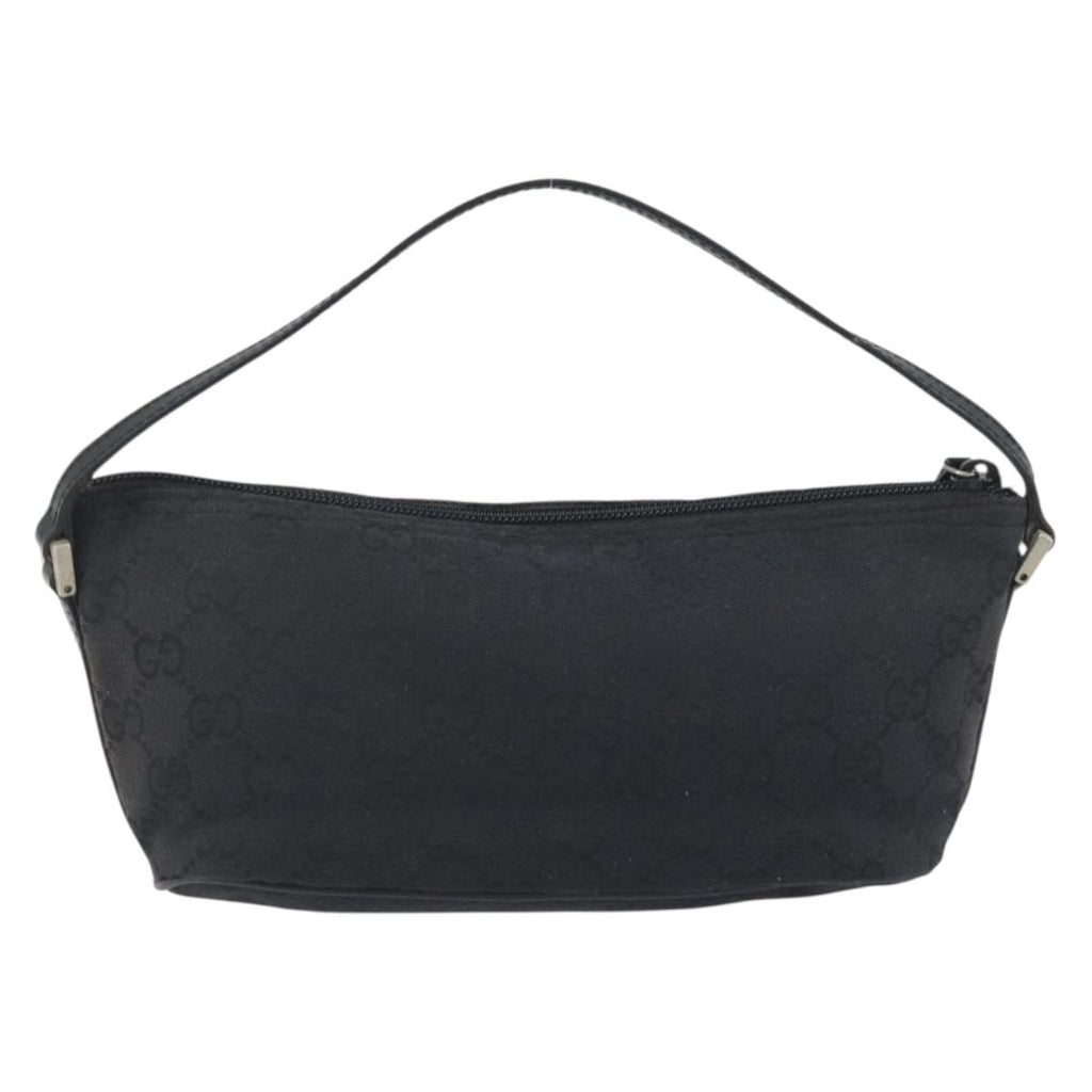 Gucci Black Monogram Boat Pochette