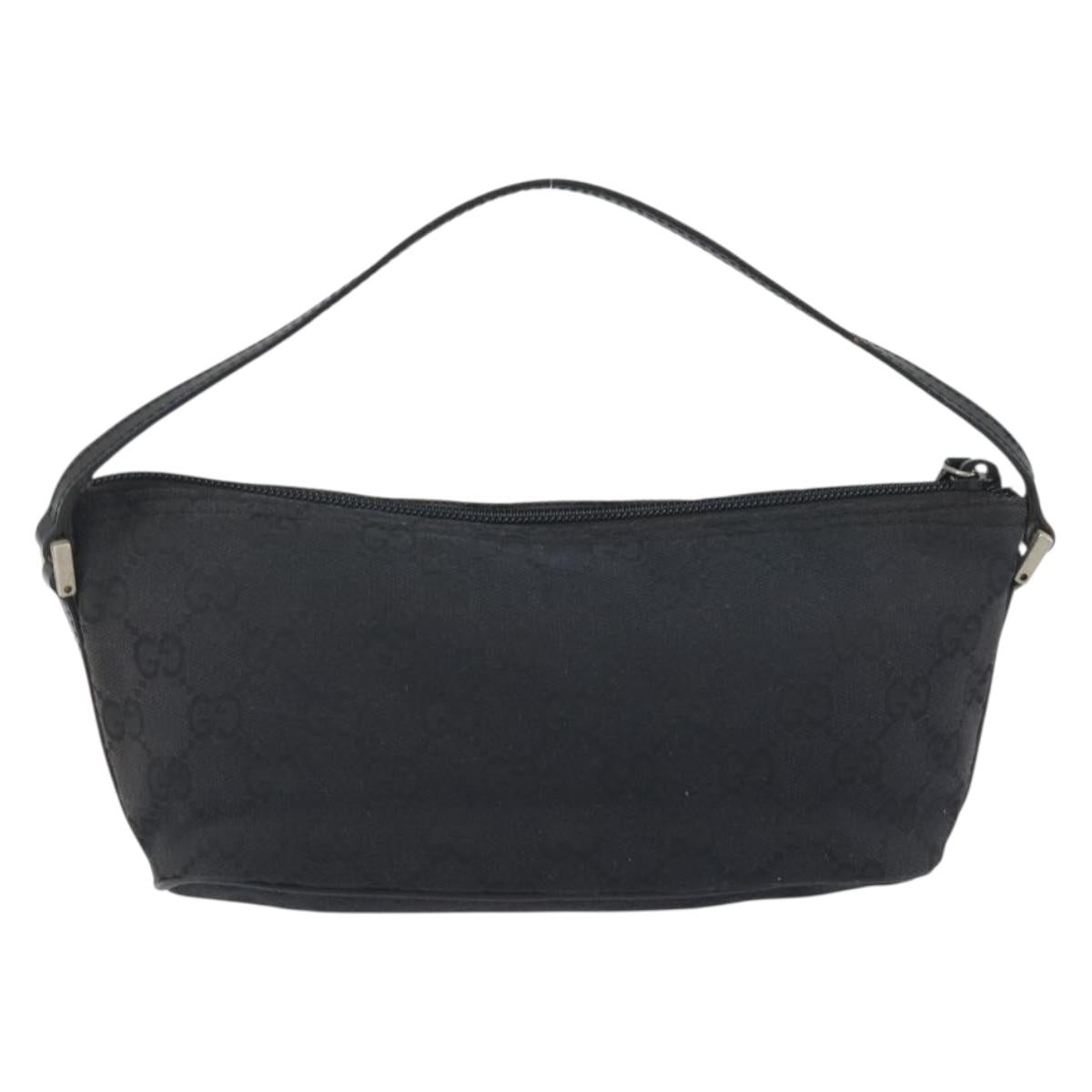 Gucci Black Monogram Boat Pochette