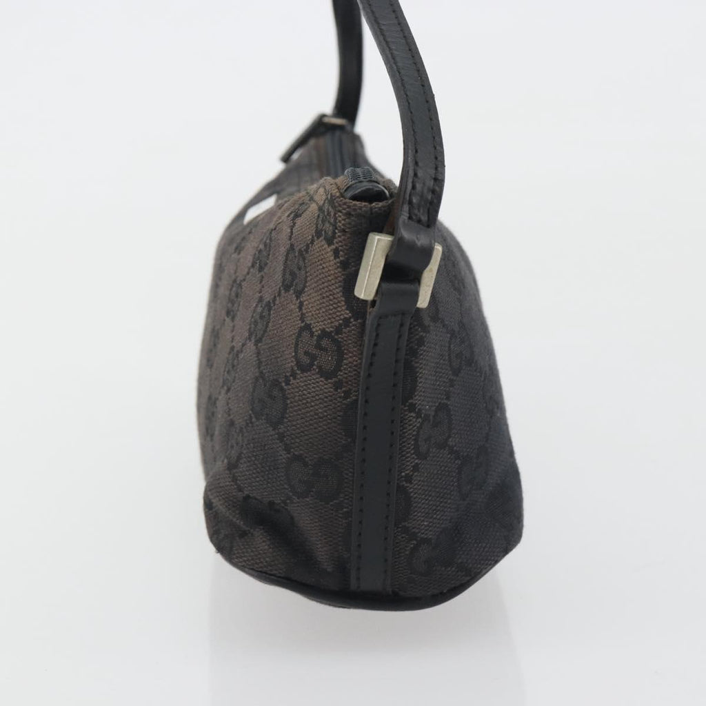Gucci Black Monogram Boat Pochette
