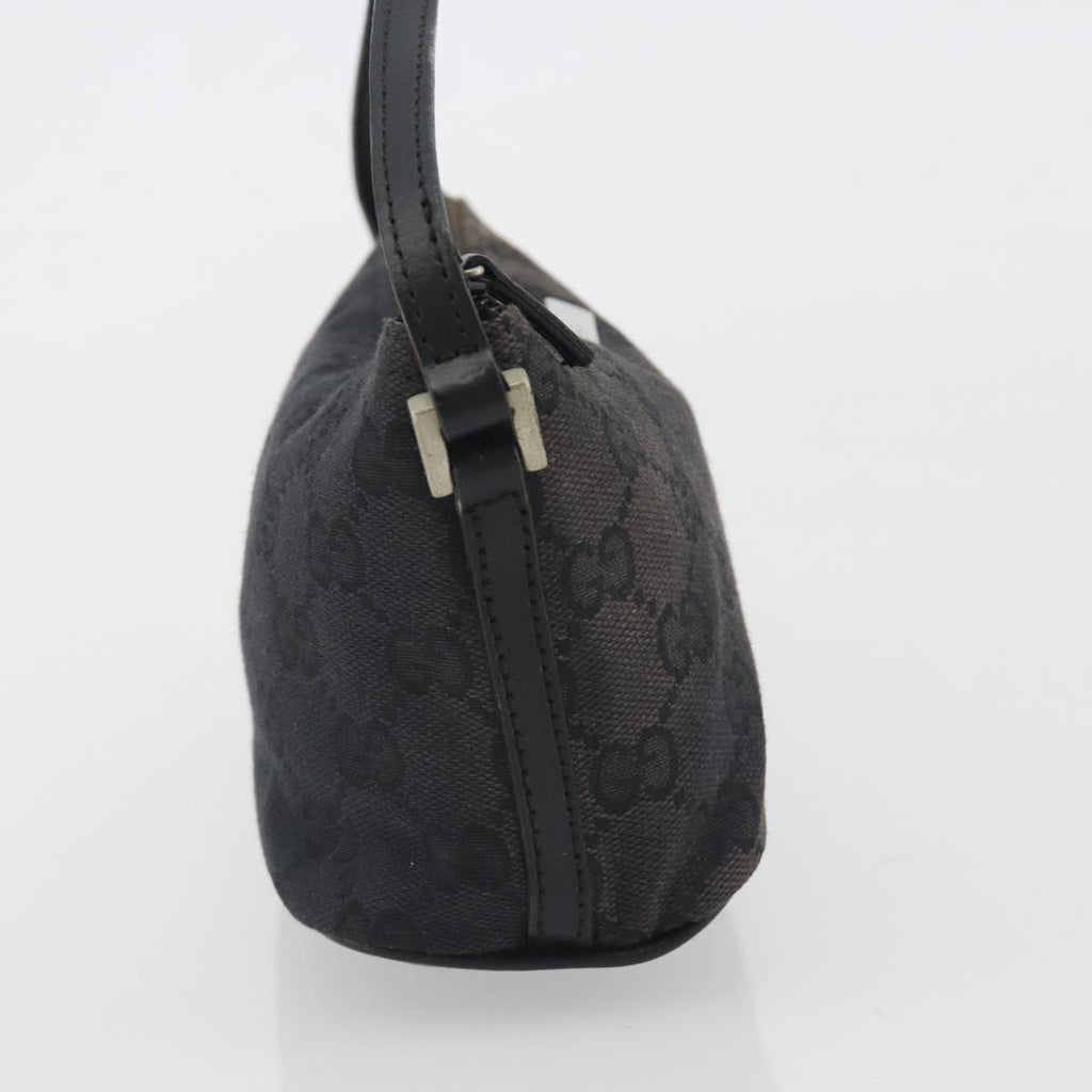 Gucci Black Monogram Boat Pochette