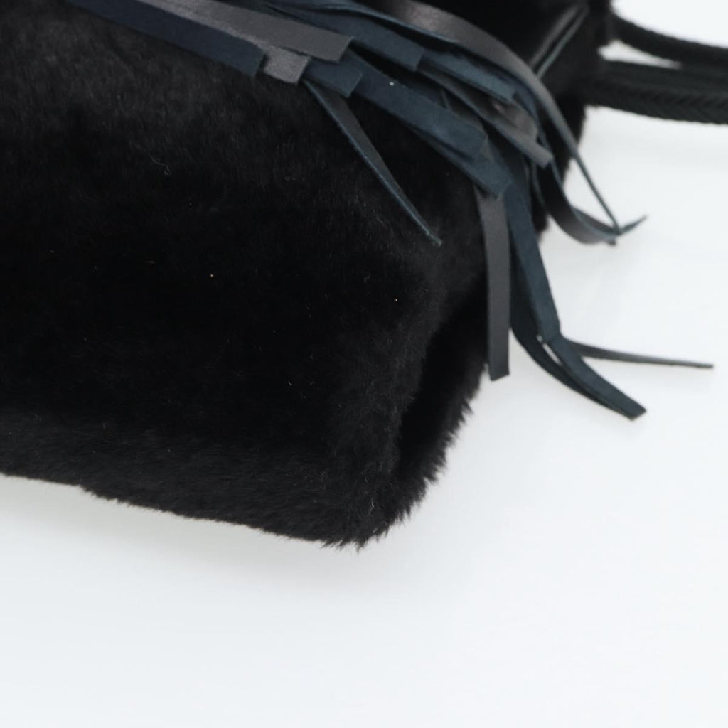 Saint Laurent Fur Fringe Crossbody
