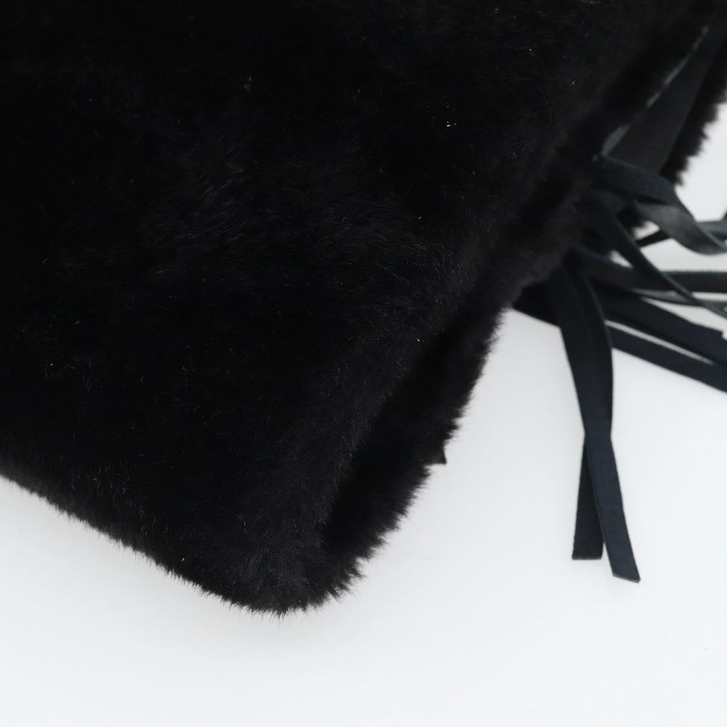 Saint Laurent Fur Fringe Crossbody