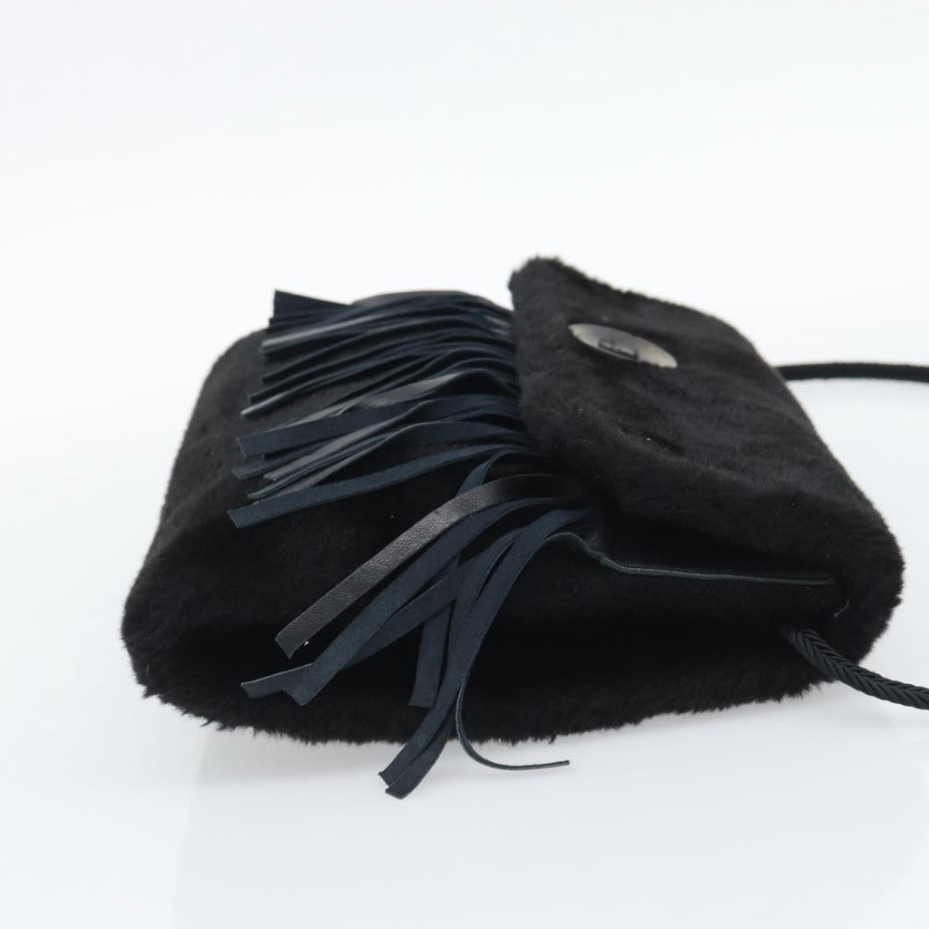 Saint Laurent Fur Fringe Crossbody