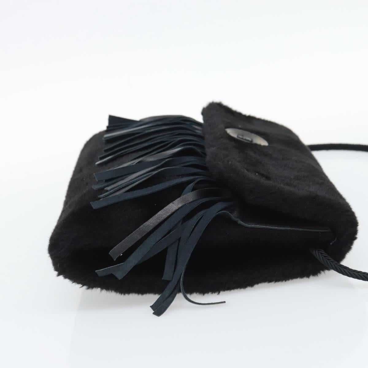 Saint Laurent Fur Fringe Crossbody