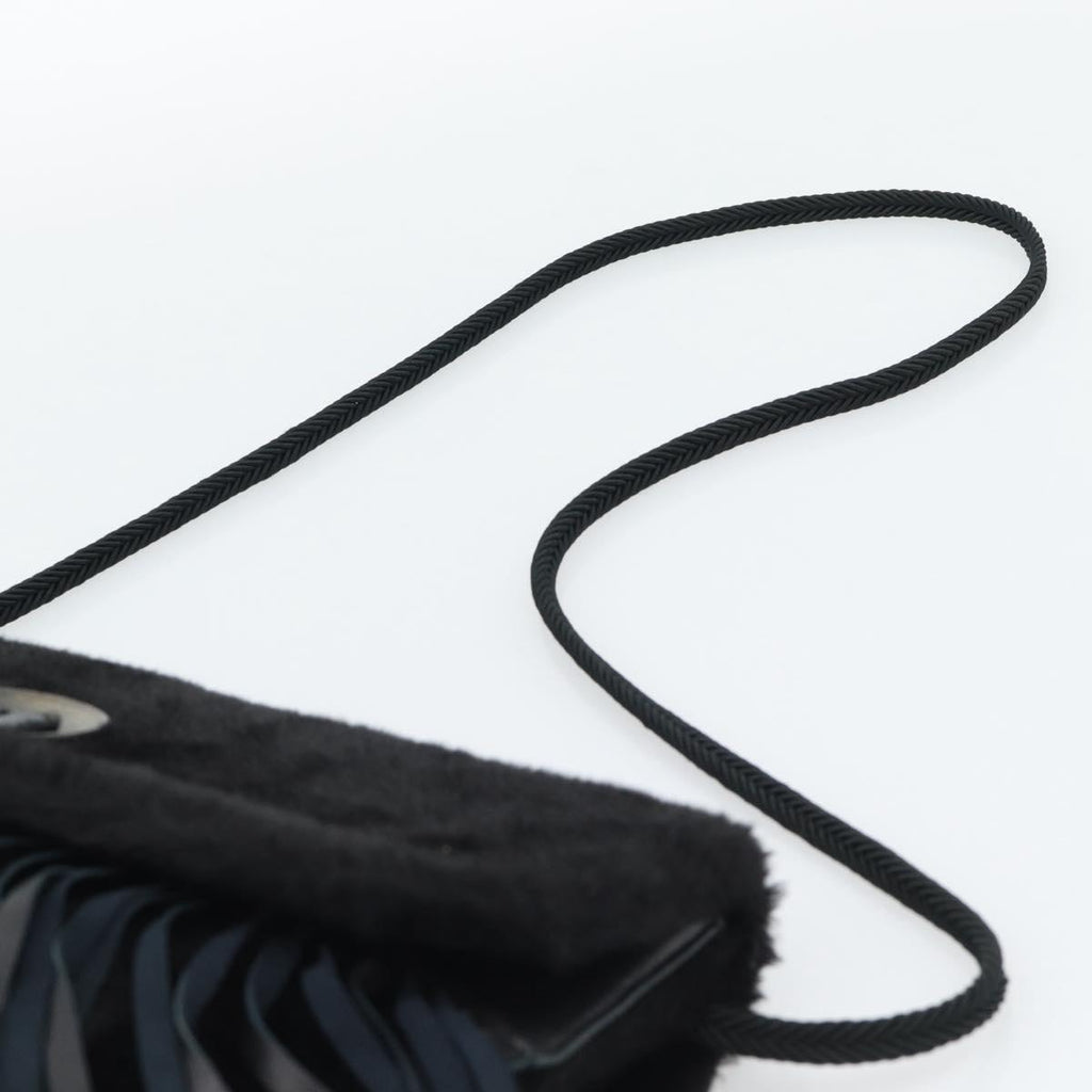 Saint Laurent Fur Fringe Crossbody