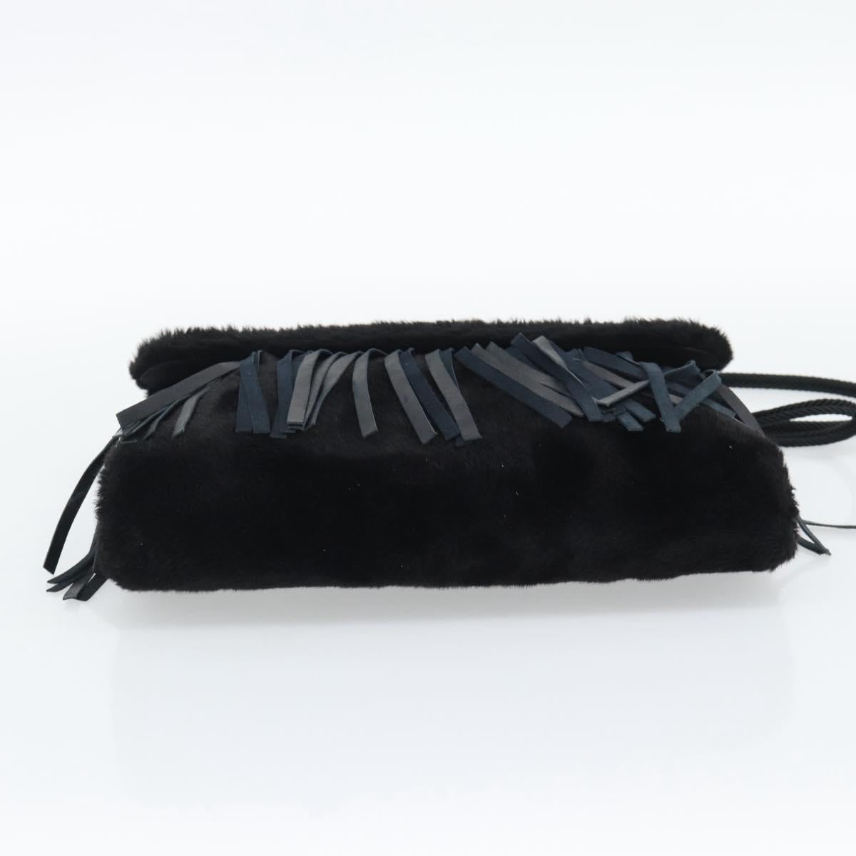 Saint Laurent Fur Fringe Crossbody