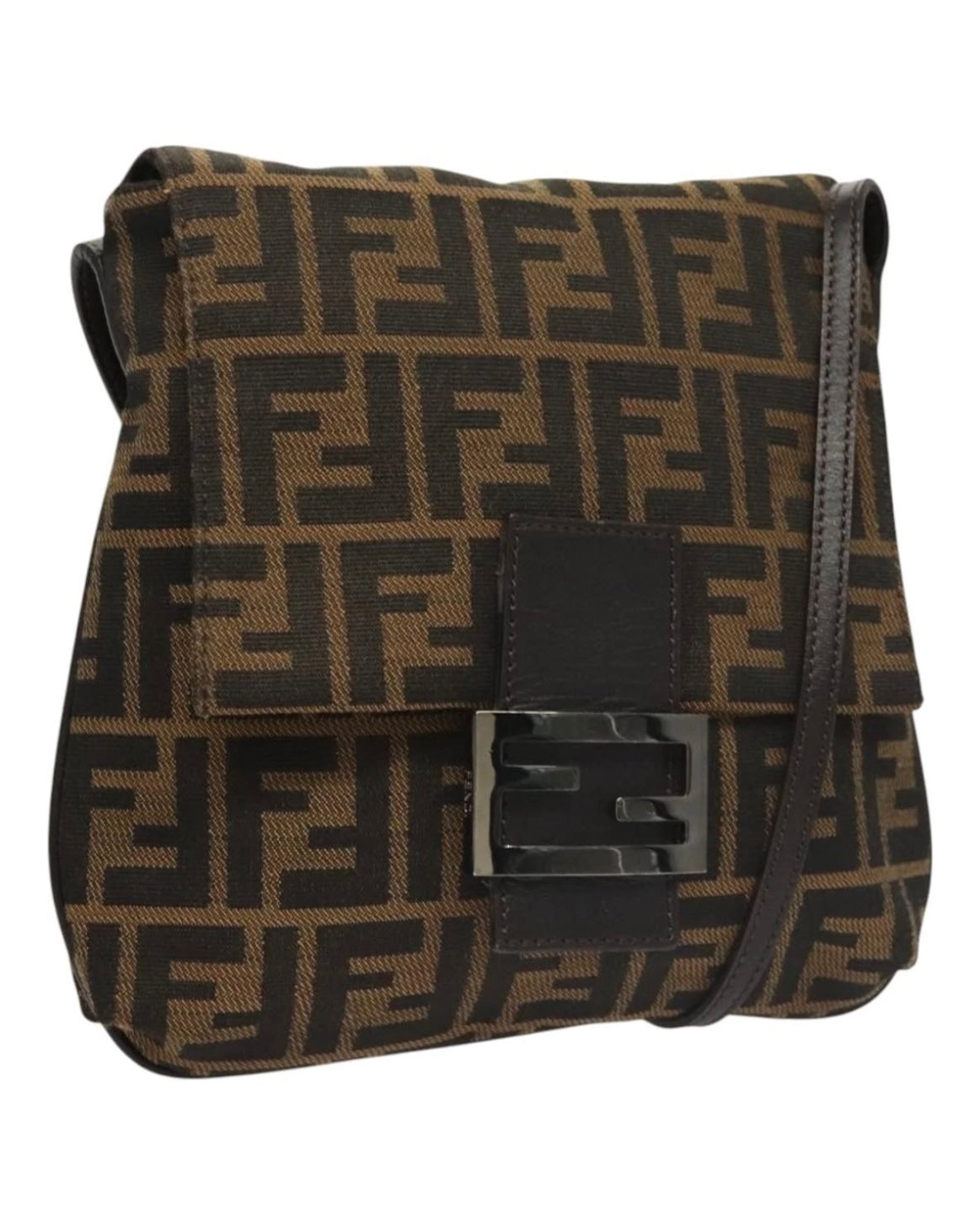Fendi Zucca Crossbody Baguette
