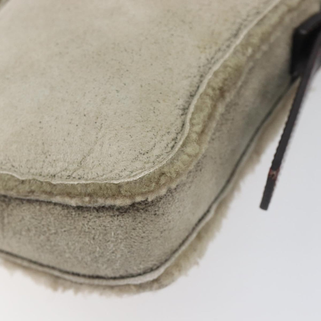 Celine Tan Shearling Crossbody