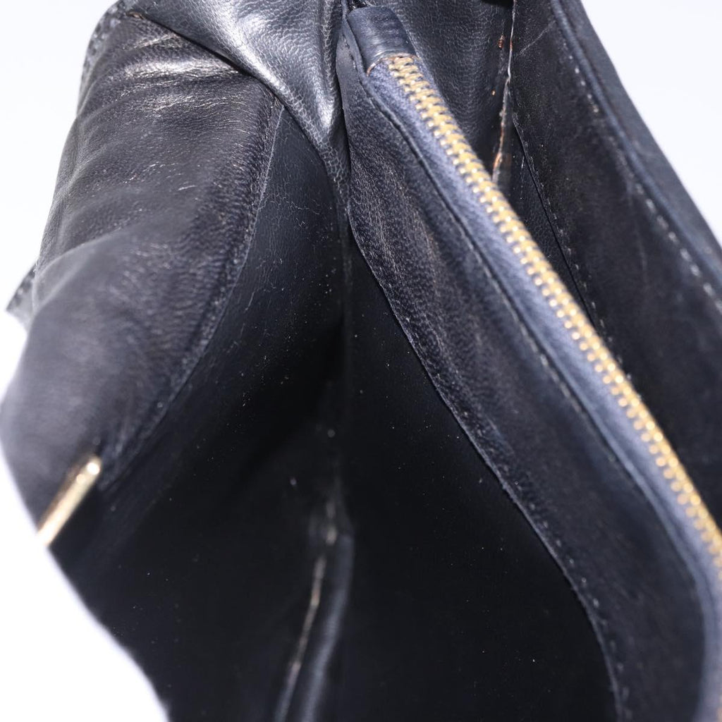 Bottega Veneta Intrecciato Black Shoulder Bag