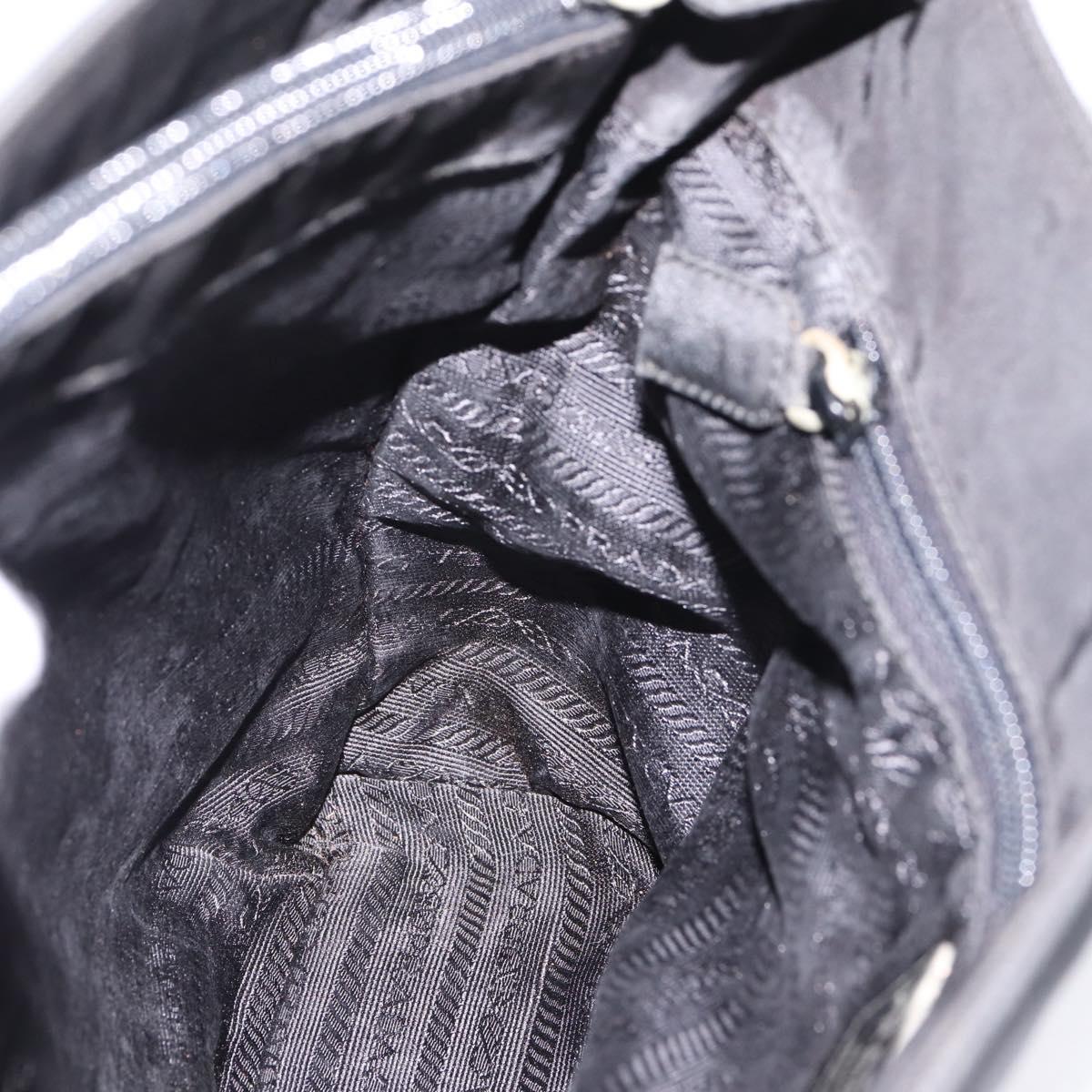 Prada Black Nylon Tote
