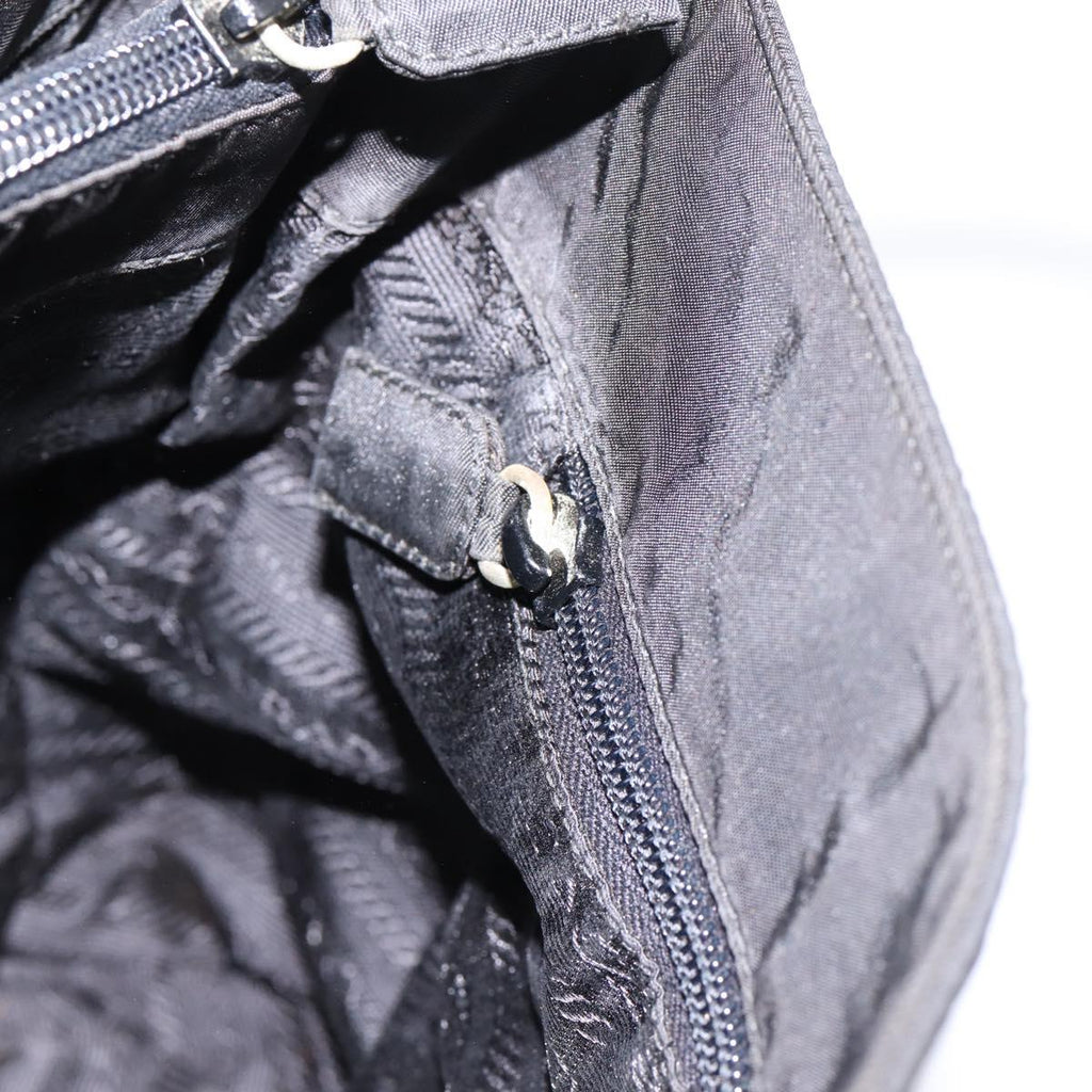 Prada Black Nylon Tote