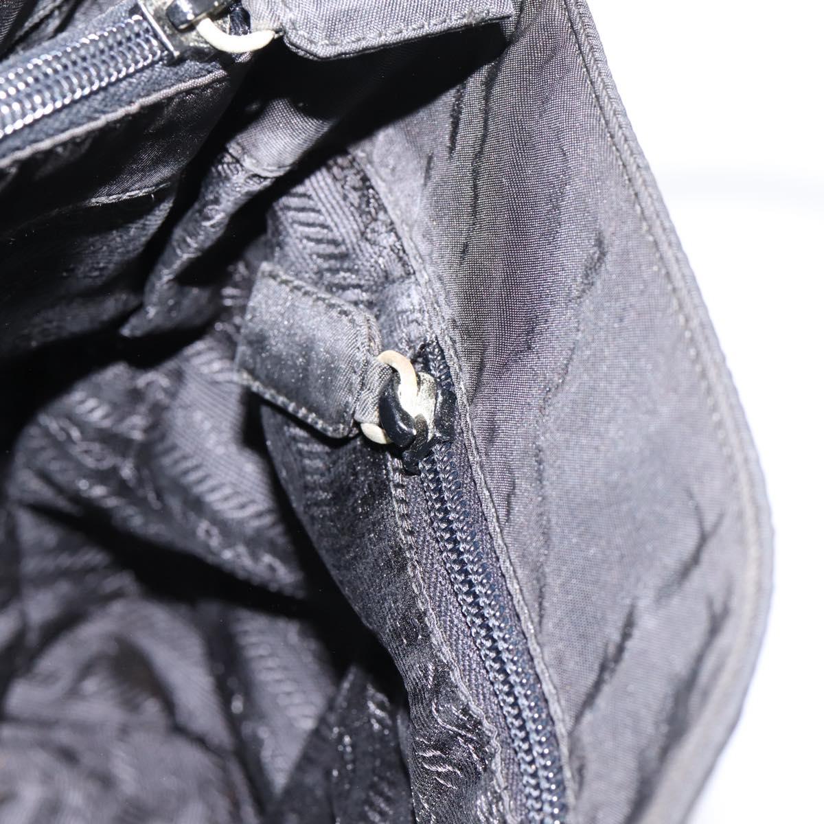 Prada Black Nylon Tote