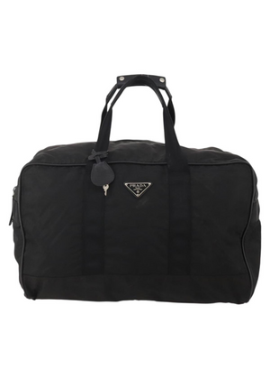 Prada Black Nylon Duffle Bag