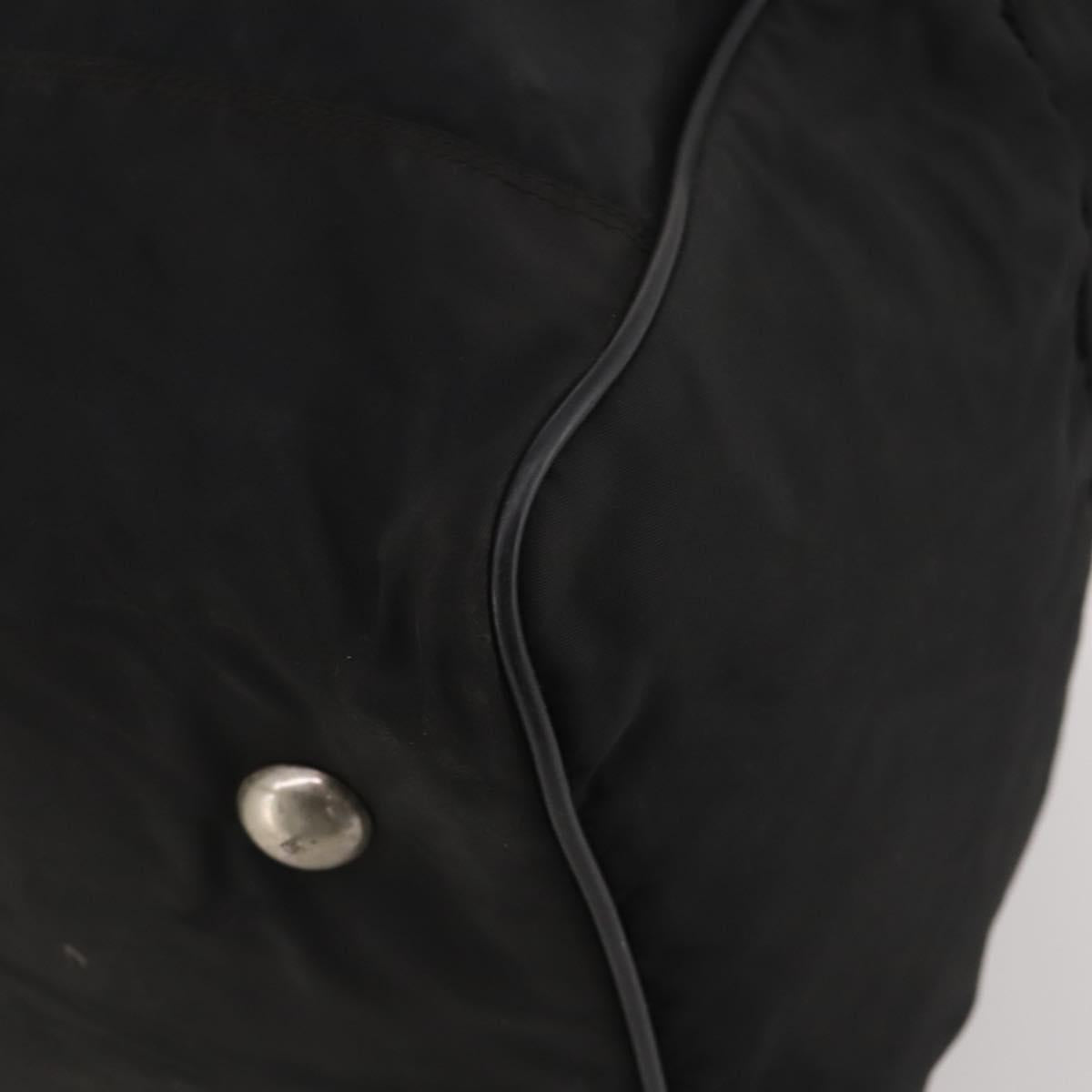 Prada Black Nylon Duffle Bag