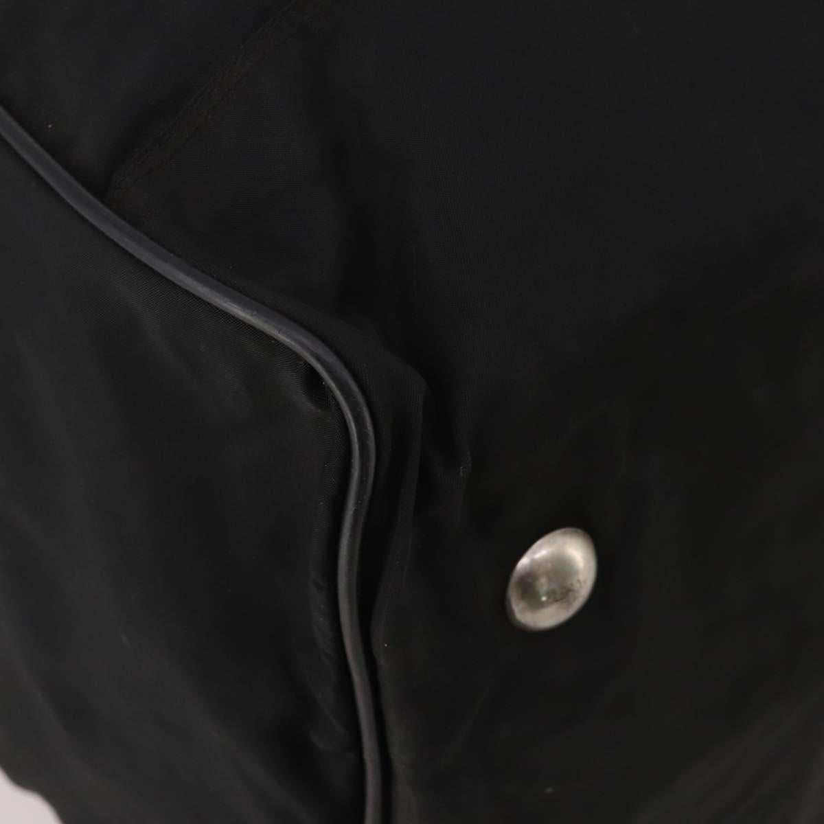 Prada Black Nylon Duffle Bag