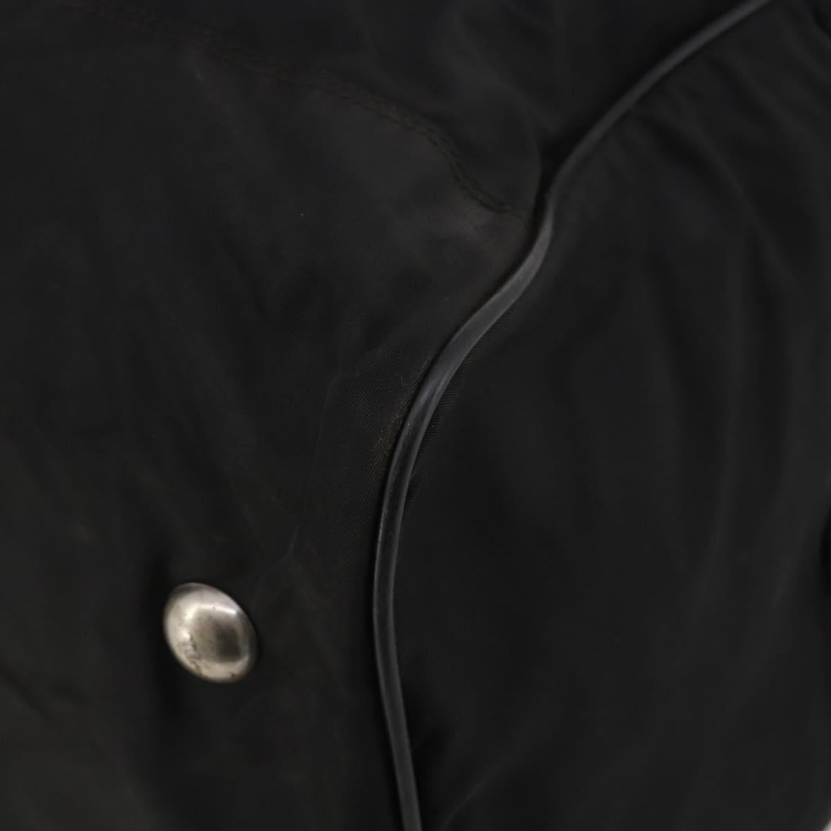 Prada Black Nylon Duffle Bag