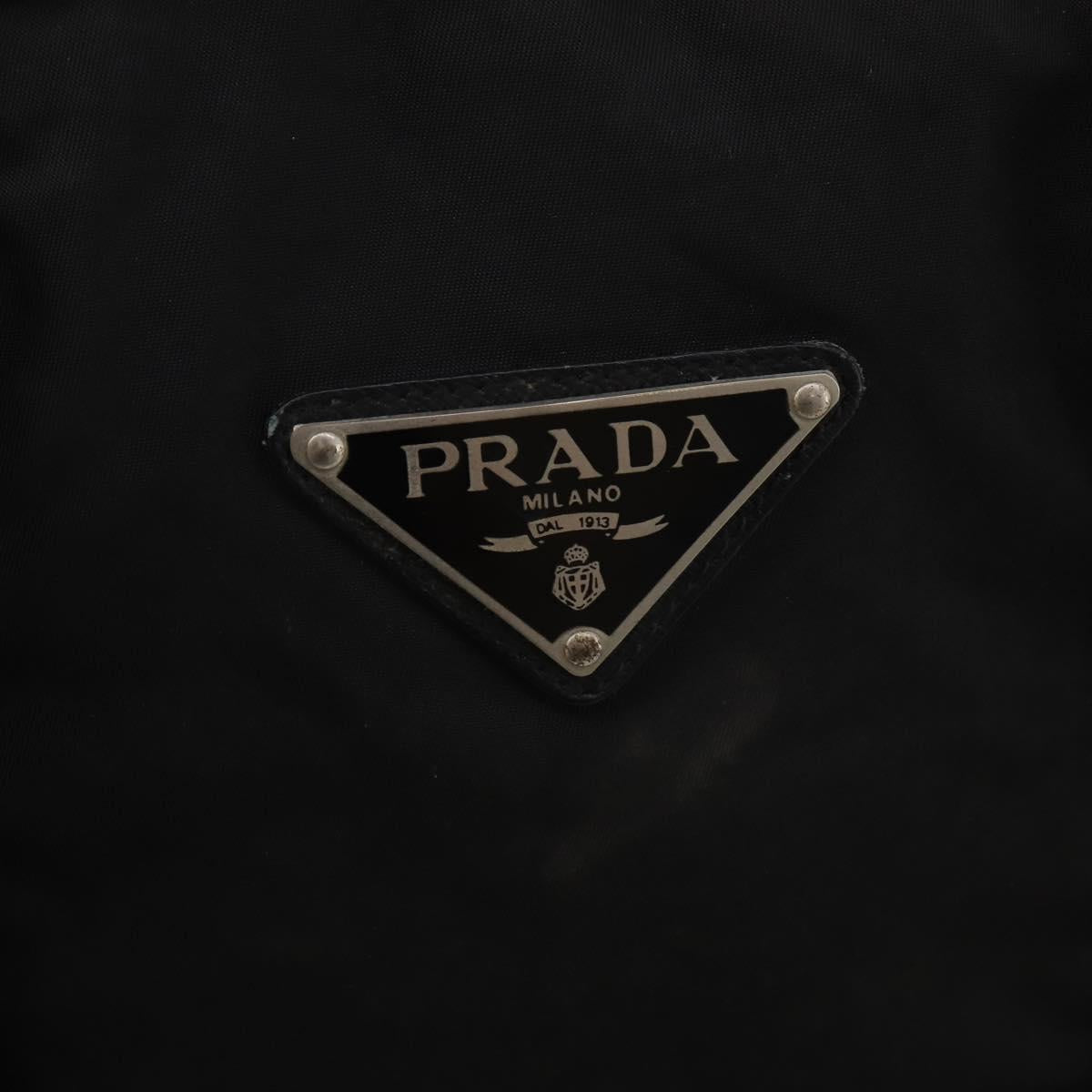 Prada Black Nylon Duffle Bag