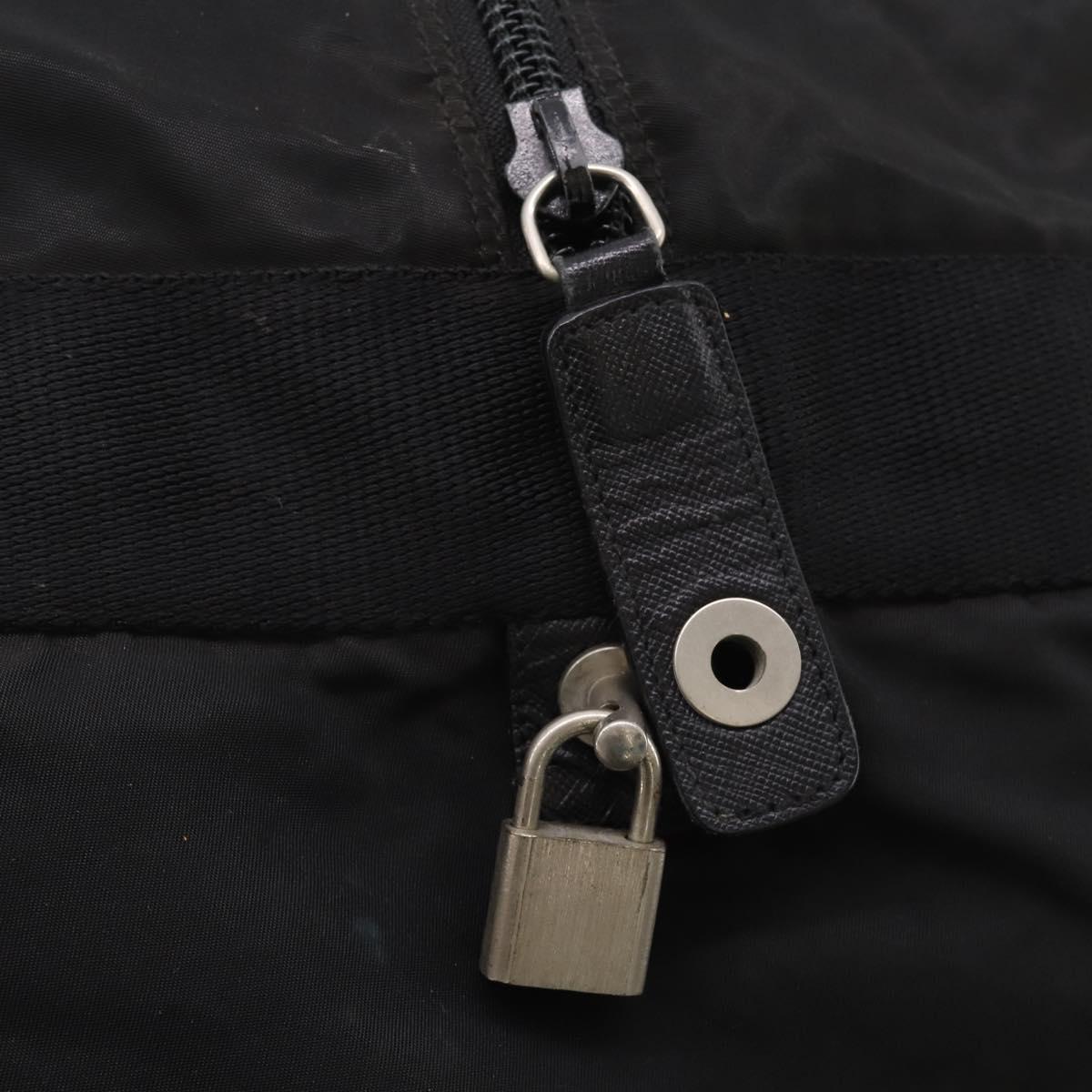 Prada Black Nylon Duffle Bag