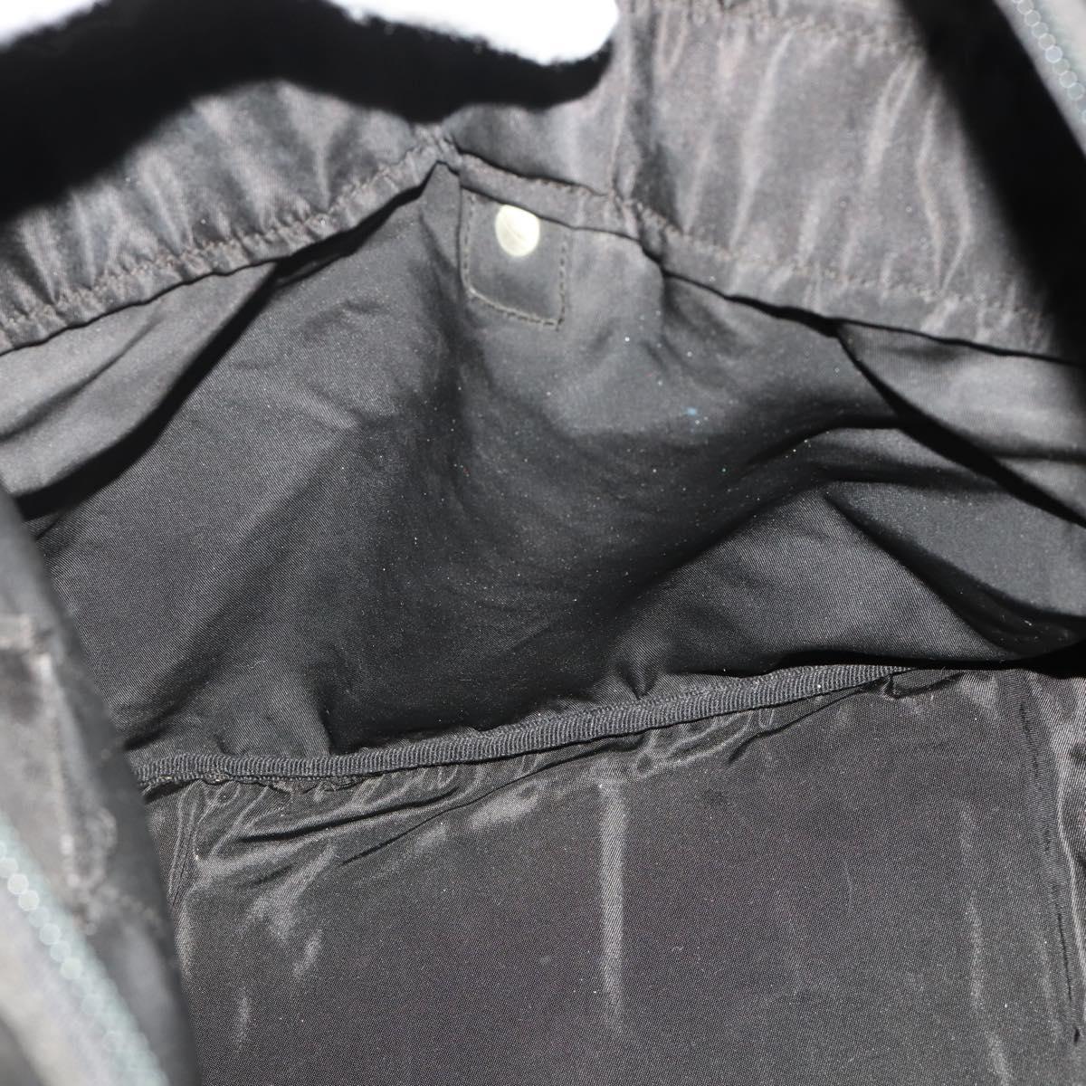 Prada Black Nylon Duffle Bag