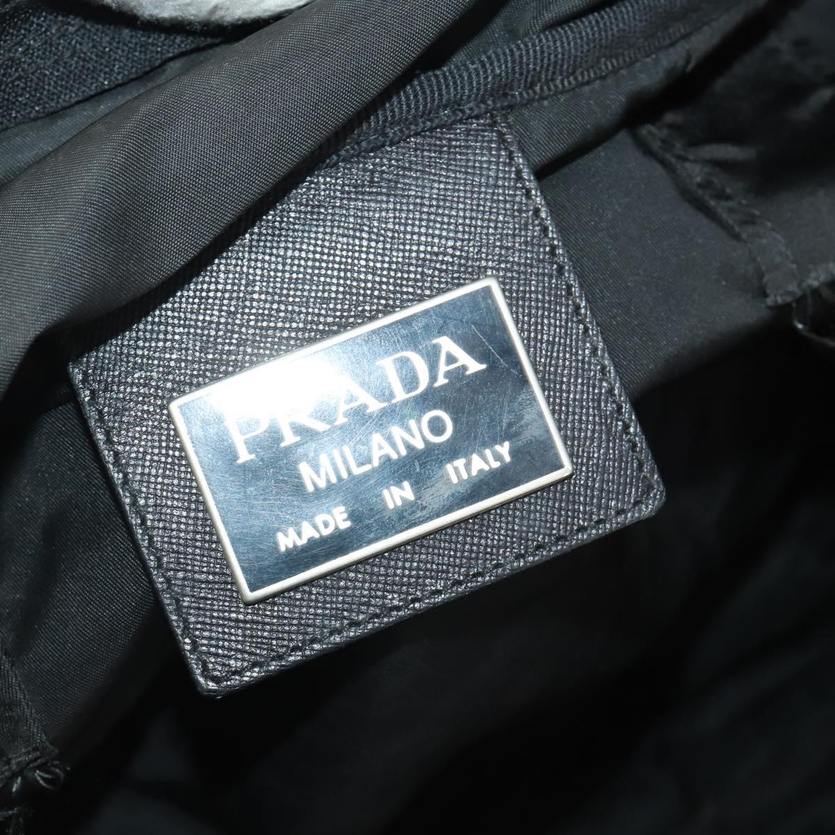 Prada Black Nylon Duffle Bag