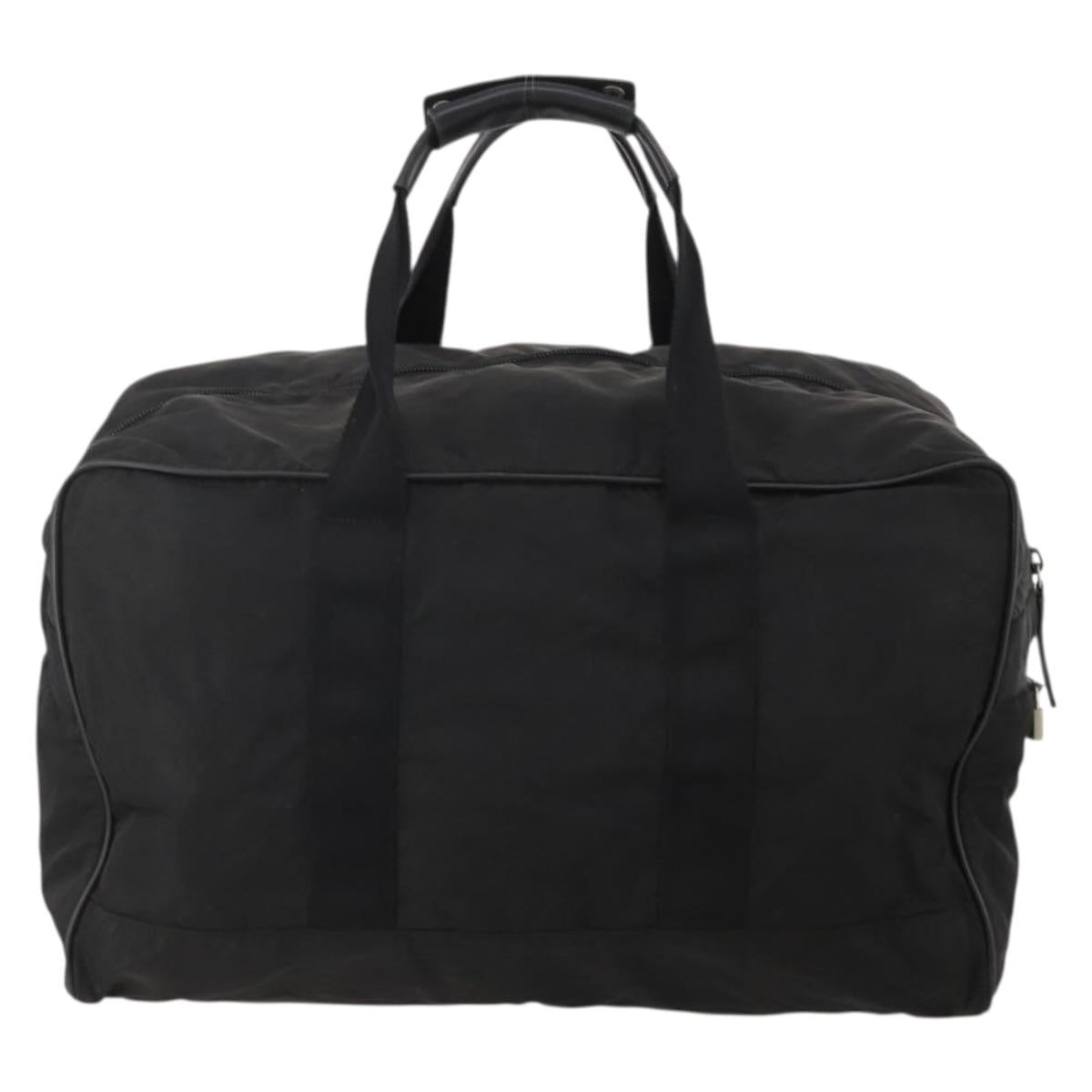 Prada Black Nylon Duffle Bag
