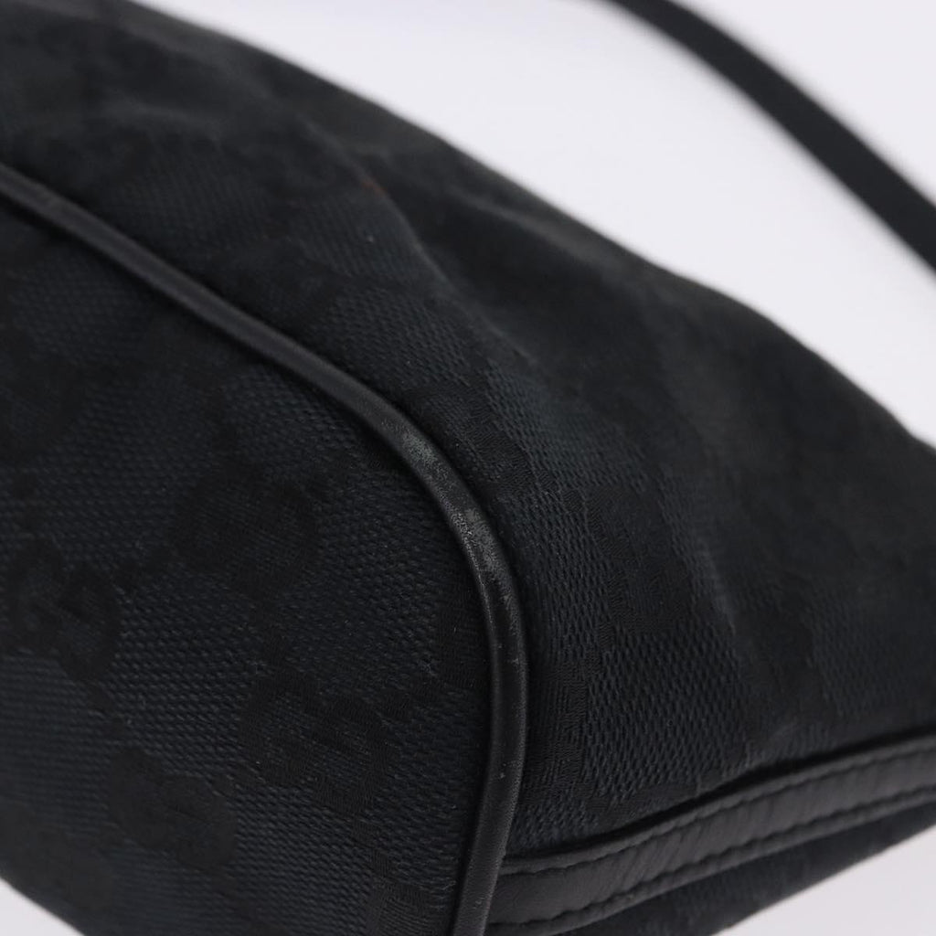 Gucci Black Monogram Boat Pochette