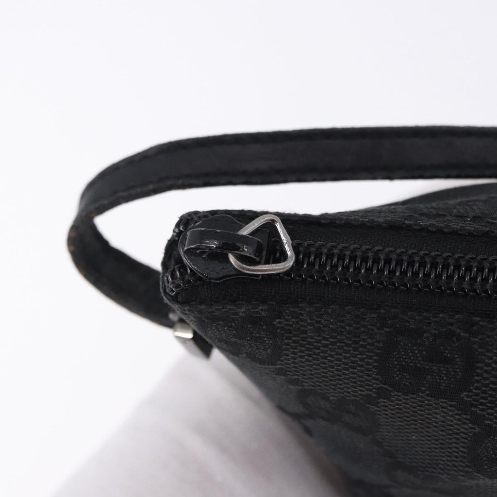 Gucci Black Monogram Boat Pochette