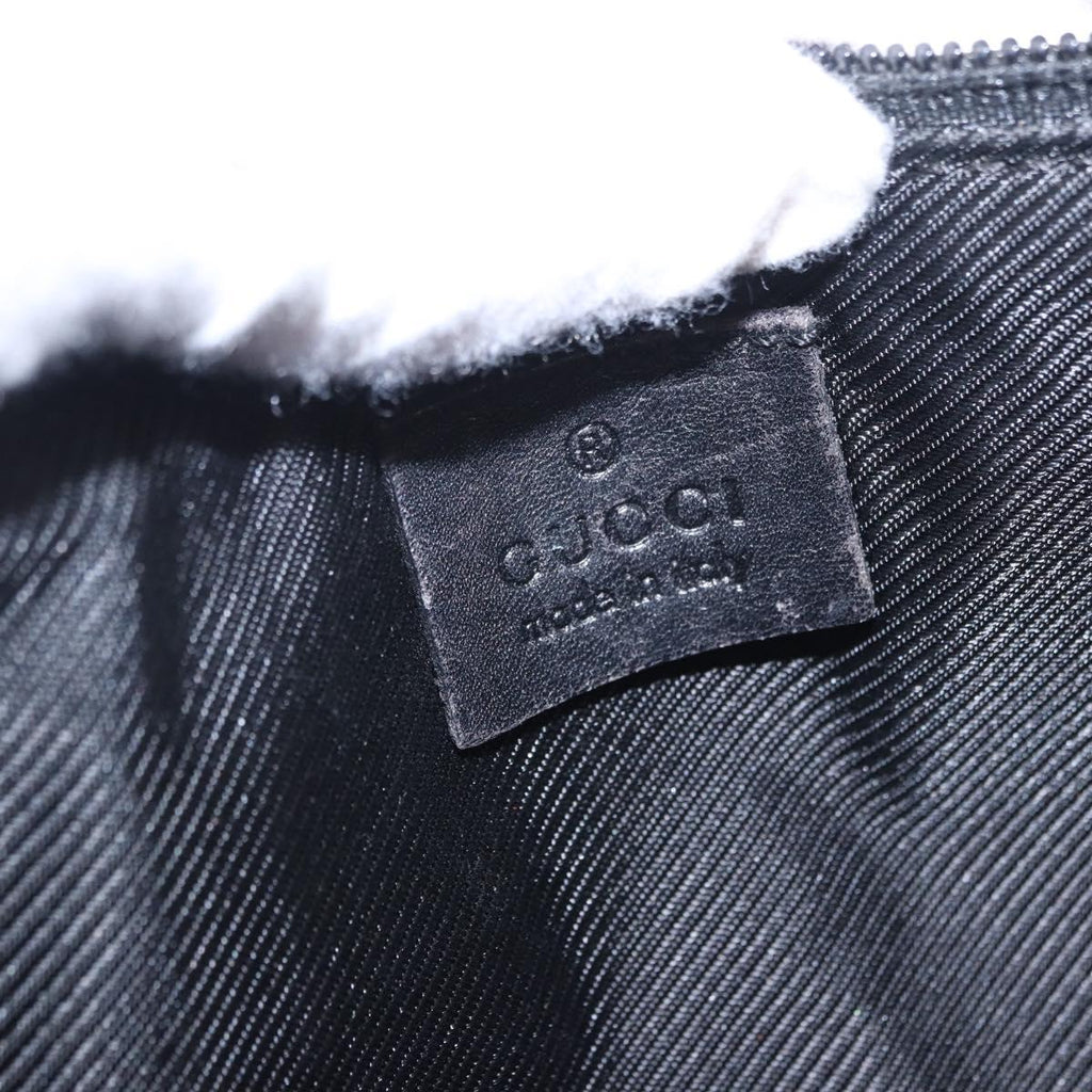 Gucci Black Monogram Boat Pochette