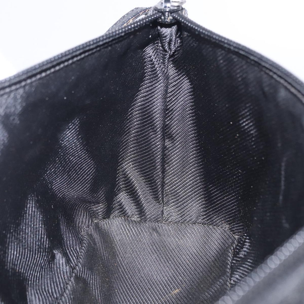 Gucci Black Monogram Boat Pochette