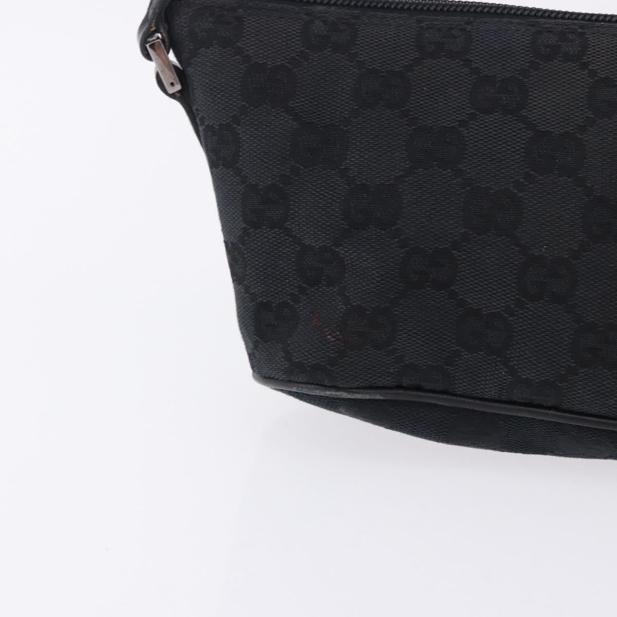 Gucci Black Monogram Boat Pochette