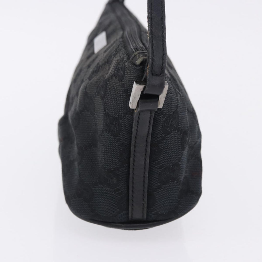 Gucci Black Monogram Boat Pochette