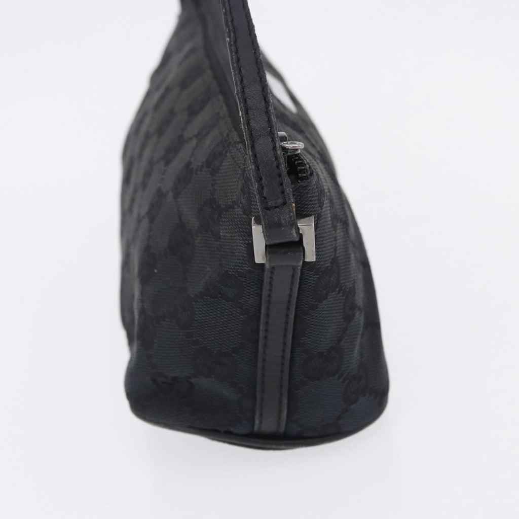 Gucci Black Monogram Boat Pochette
