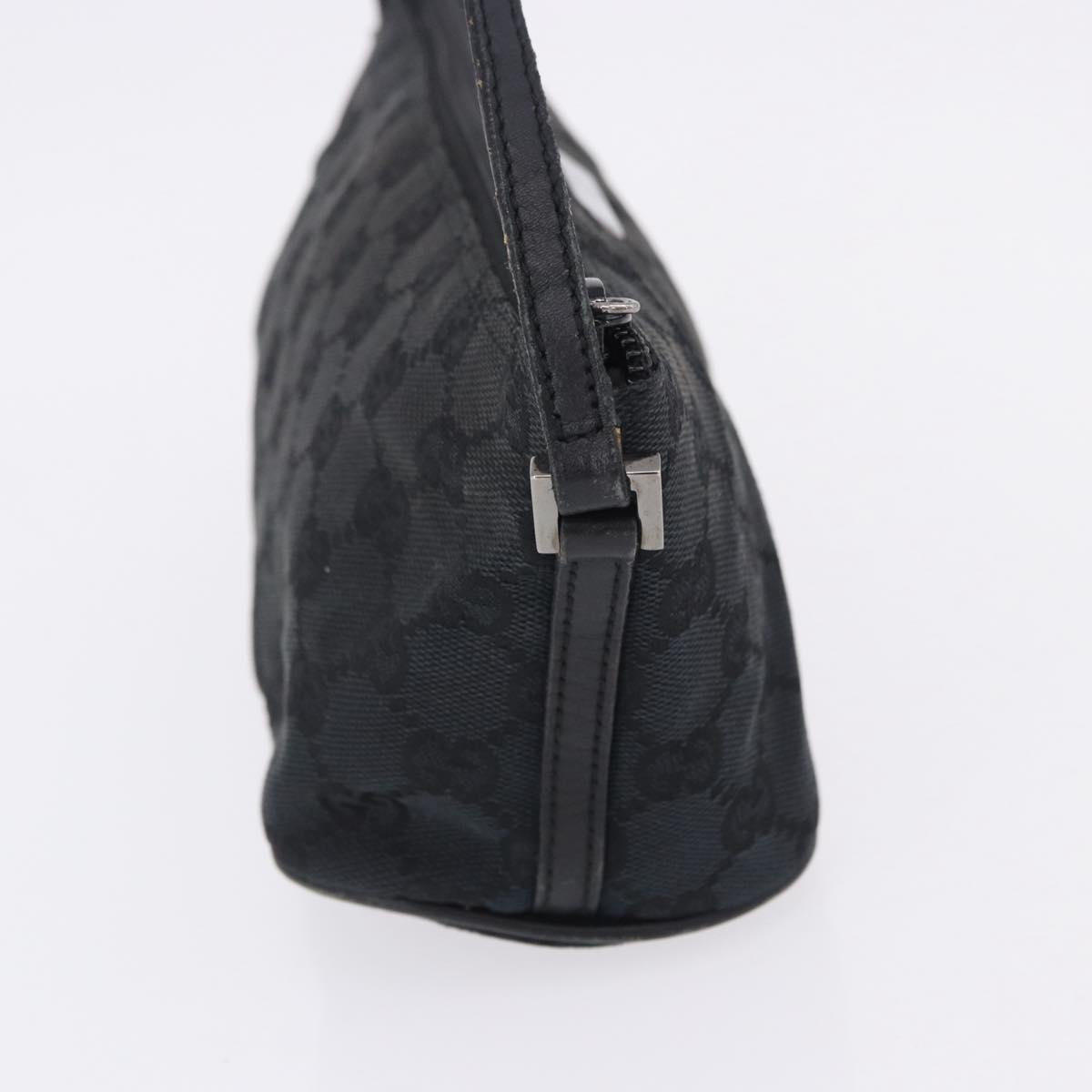 Gucci Black Monogram Boat Pochette