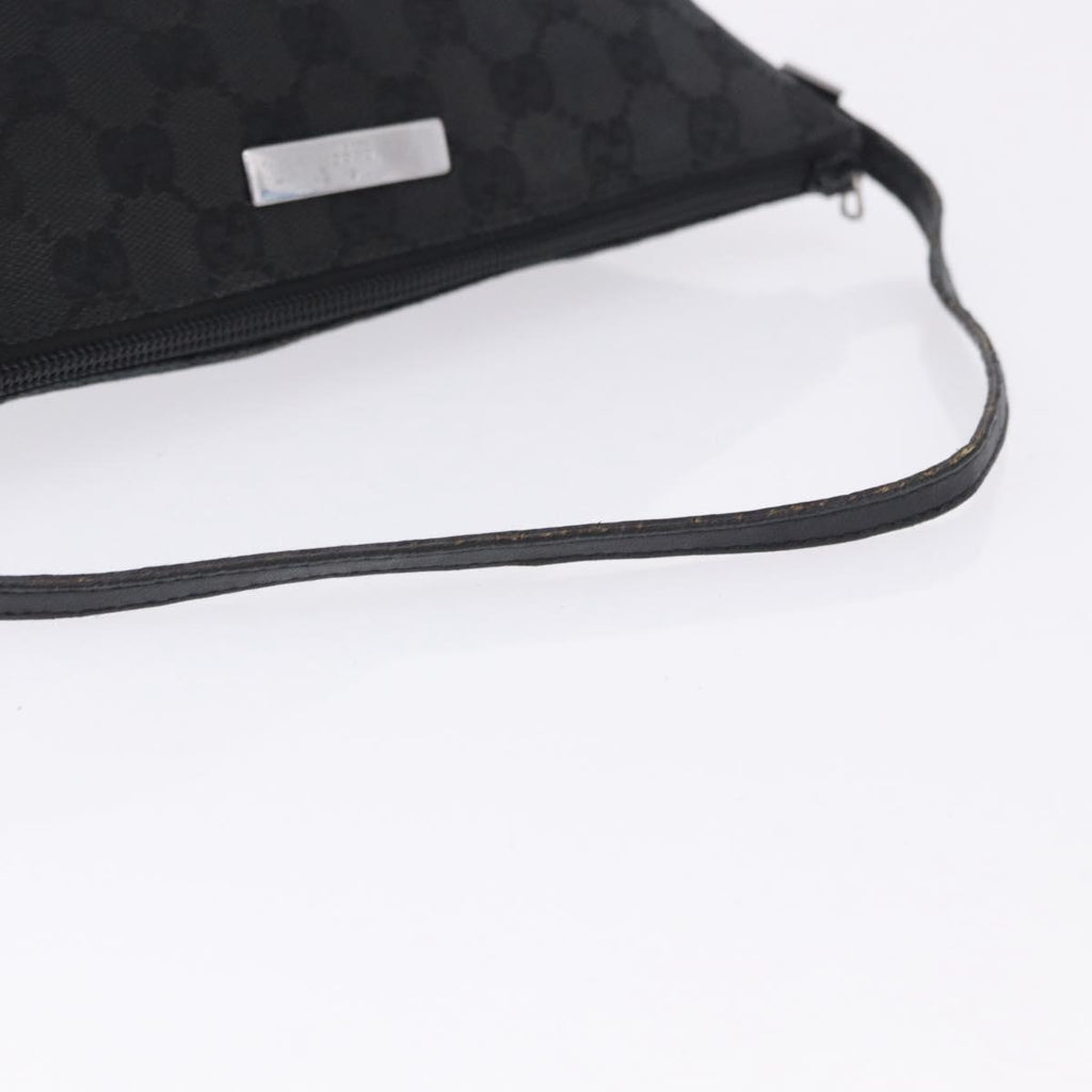 Gucci Black Monogram Boat Pochette