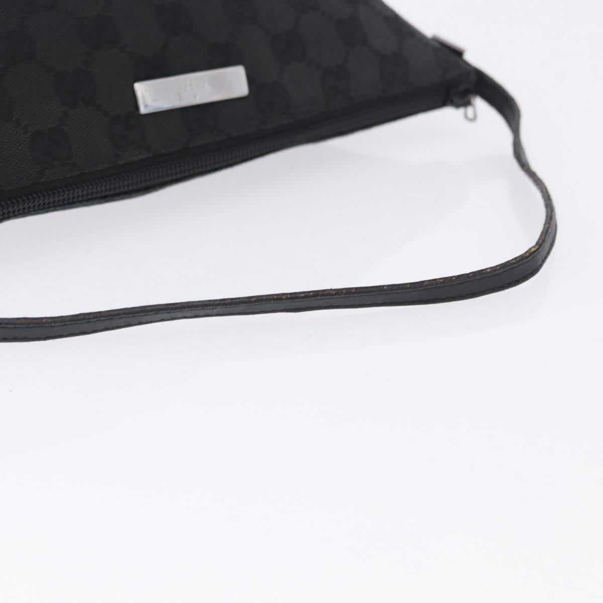 Gucci Black Monogram Boat Pochette