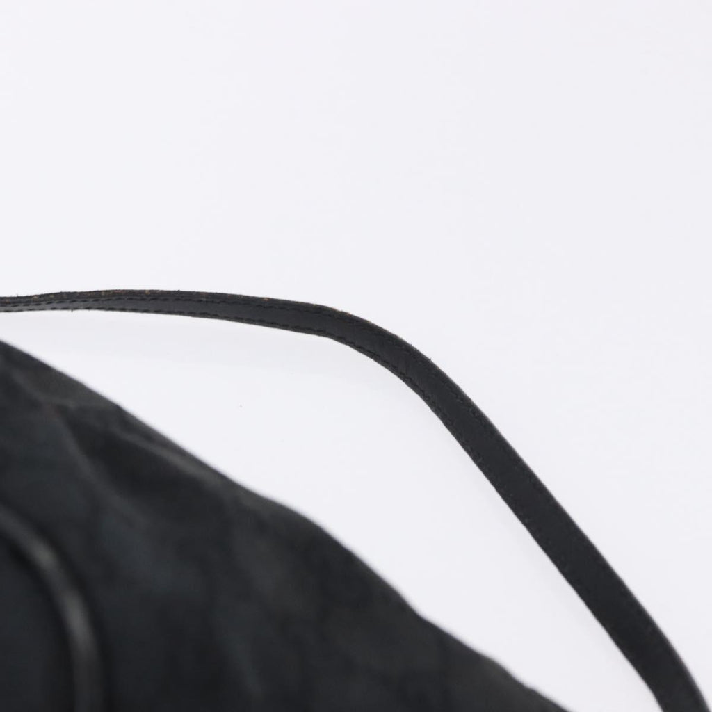 Gucci Black Monogram Boat Pochette