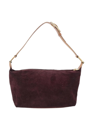 Celine Monogram Suede Shoulder Bag