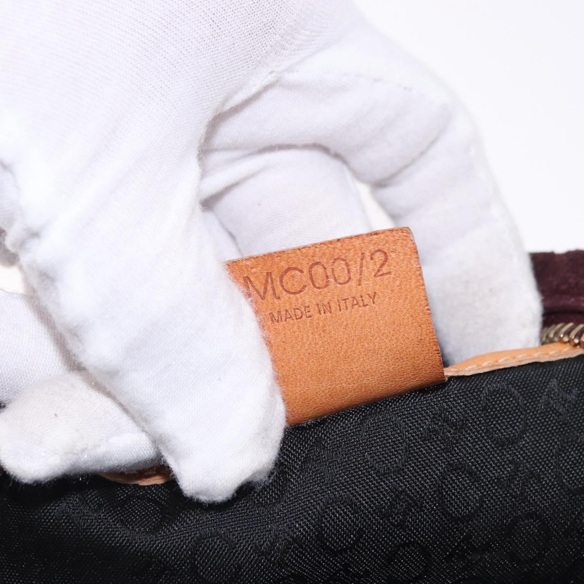 Celine Monogram Suede Shoulder Bag