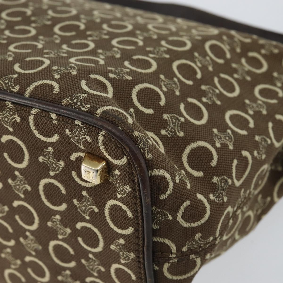 Celine Brown and Cream Handbag