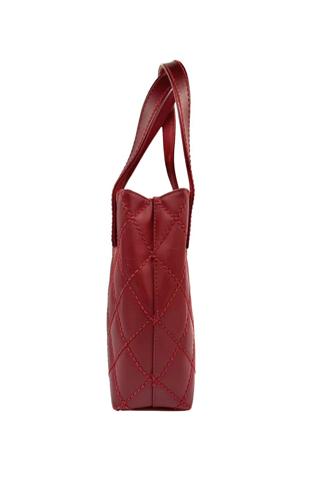 Chanel Burgundy Matte Tote