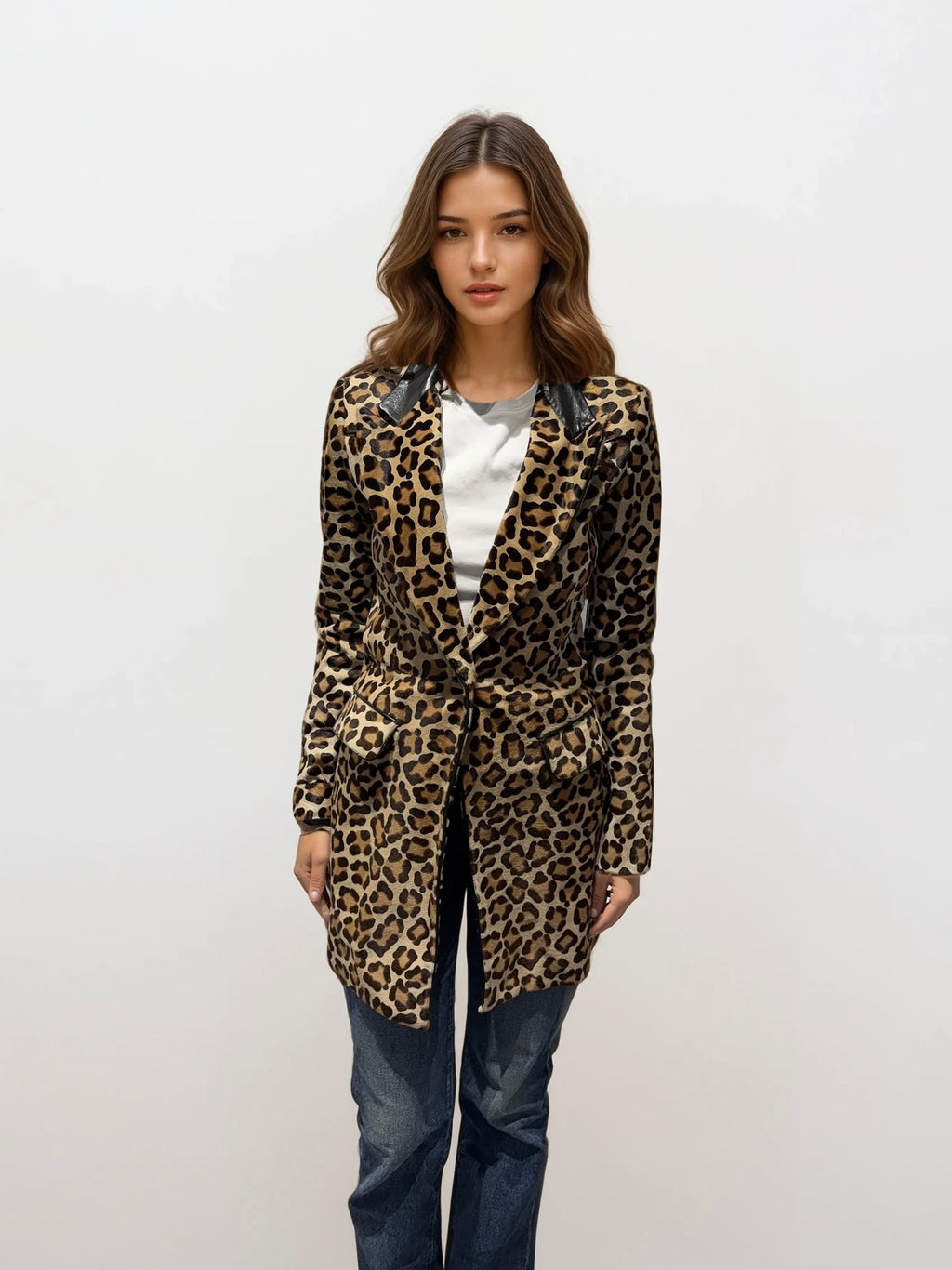 Barbara Bui Leopard Coat