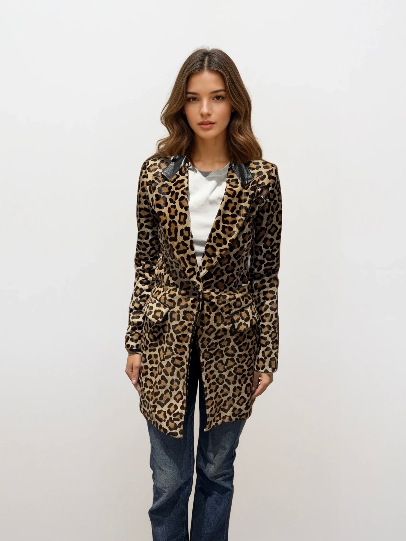 Barbara Bui Leopard Coat
